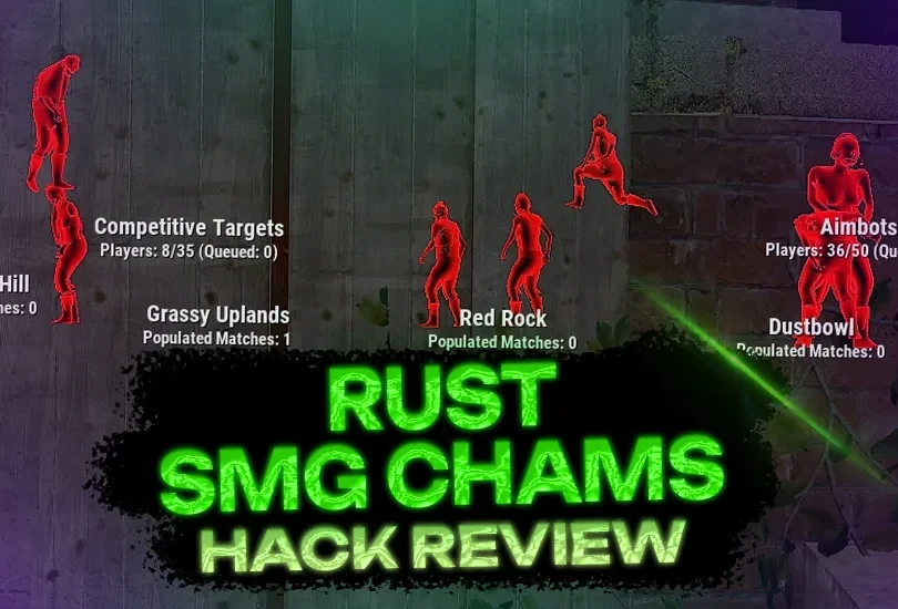 SMG Rust Chams | Chams Glow Flat Wireframe | Remove Layers for raiding | Bright Night cheap effective