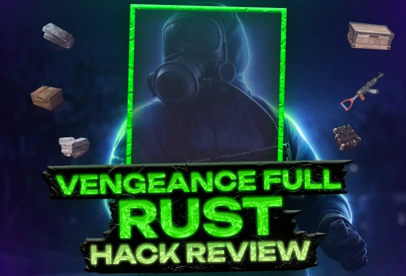 Vengeance Rust Full | Vector Silent aimbot | Unique 2D radar | ESP exploits StreamProof